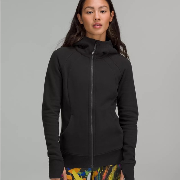 Lululemon athletica black zip up jacket - Picture 1 of 6